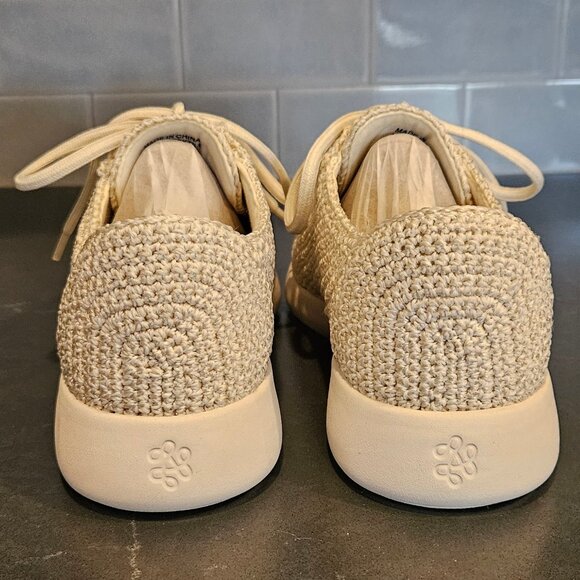 Sak Asha Crochet Sneaker Natural Size 7 - Picture 7 of 7